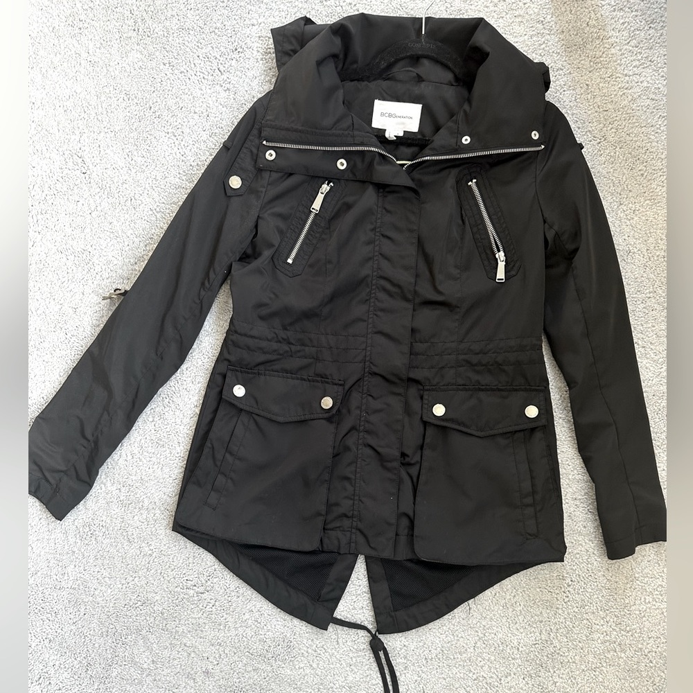 BCBG Women’s Raincoat